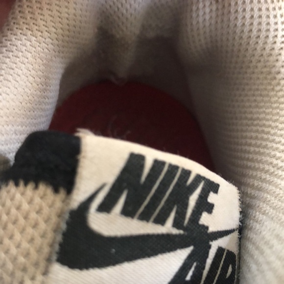 Nike Air Force 1 React D/MS/X White Black Red Sneakers CD6960-100 Size 6Y - Picture 7 of 13